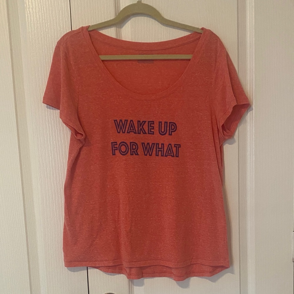 Jasmine & Ginger Coral Slogan Tee